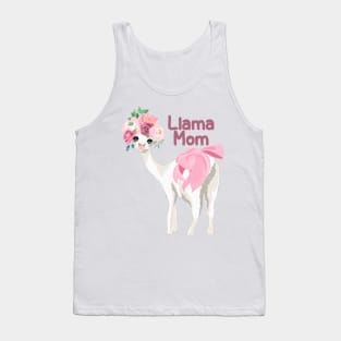 Llama Mom Design For Alpaca Lovers Tank Top